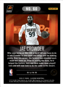 Jae Crowder - Panini Illusions Base Set 2020-21, Nr. 60