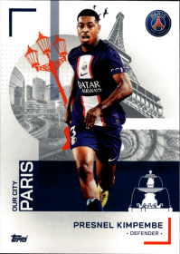 Presnel Kimpembe - Topps Paris Saint-Germain Official Team Set 2023-24, Nr. 27
