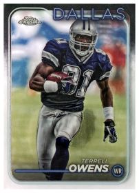 Terrell Owens - Topps Chrome Base Set 2024, Nr. 54