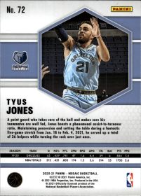 Tyus Jones - Panini Mosaic Base Set 2020-21, Nr. 72