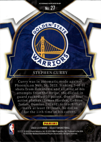 Stephen Curry - Panini Select Concourse 2022-23, Nr. 27