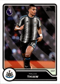 Malick Thiaw - Topps Flagship Premier League Base Set 2026-27, Nr. 204