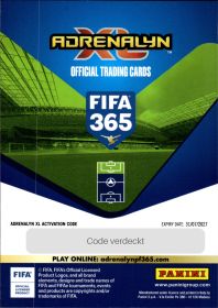 George Weah - Panini Adrenalyn XL FIFA 365 Fan Favourites 2026-27, Nr. 417 – Pink, Insert