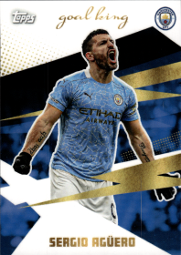 Sergio Agüero - Topps Manchester City Team Set Goal King 2021-22
