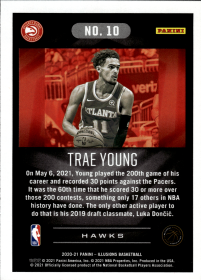 Trae Young - Panini Illusions Base Set 2020-21, Nr. 10