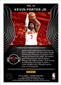 Kevin Porter Jr. - Panini Illusions Base Set 2021-22, Nr. 75