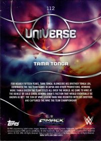 Tama Tonga - Topps WWE Universe Base Set 2026, Nr. 112