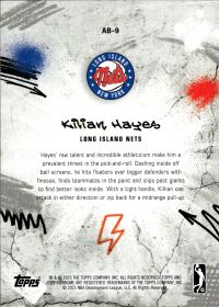Kilian Hayes - Topps G League Ankle Breaker 2024-25, Nr. AB-9 – Insert
