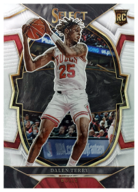 Dalen Terry - Panini Select Concourse 2022-23, Nr. 89 – Rookie Card