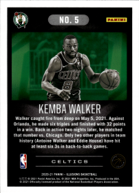 Kemba Walker - Panini Illusions Base Set 2020-21, Nr. 5