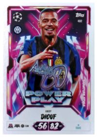 Andy Diouf - Topps Match Attax UEFA Club Competitions Power Play Signature Style 2026-27, Nr. 402