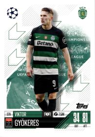 Viktor Gyökeres - Topps Match Attax UEFA Club Competitions Base Set 2024-25, Nr. 279