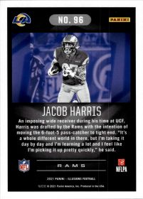 Jacob Harris - Panini Illusions Base Set 2021, Nr. 96 – Rookie Card