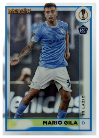 Mario Gila - Topps Merlin Chrome UEFA Club Competitions Base Set 2022-23, Nr. 129 – Rookie Card