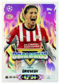 Couhaib Driouech - Topps Match Attax UEFA Club Competitions Goaliaths 2026-27, Nr. 385