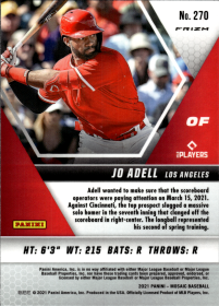 Jo Adell - Panini Mosaic Base Set 2021, Nr. 270 – Rookie Card, Silver Prizm