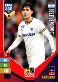 Leonardo Balerdi - Panini Adrenalyn XL FIFA 365 Base Set 2026-27, Nr. 39