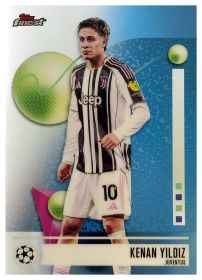 Kenan Yildiz - Topps Finest UEFA Club Competitions Base Set 2025-26, Nr. 160