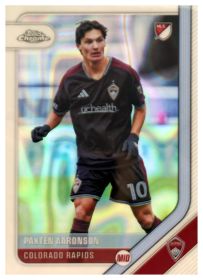 Paxten Aaronson - Topps Chrome MLS Base Set 2026, Nr. 137 – RayWave Refractor