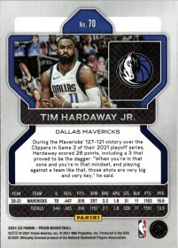 Tim Hardaway Jr. - Panini Prizm Base Set 2021-22, Nr. 70