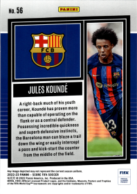 Jules Koundé - Panini Score FIFA Base Set 2022-23, Nr. 56