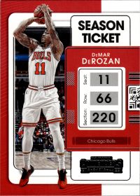 DeMar DeRozan - Panini Contenders Season Ticket 2021-22, Nr. 56
