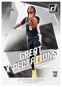 Stephon Castle - Panini Donruss Great X-Pectations 2024-25, Nr. 1 – Rookie Card
