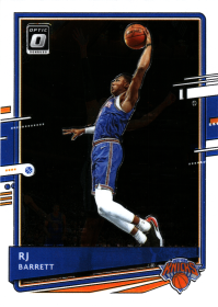 RJ Barrett - Panini Donruss Optic Base Set 2020-21, Nr. 62