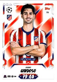Johnny Cardoso - Topps Match Attax UEFA Club Competitions Base Set 2026-27, Nr. 176