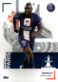 Danilo - Topps Paris Saint-Germain Official Team Set 2023-24, Nr. 28