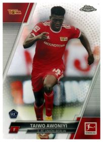 Taiwo Awoniyi - Topps Chrome Bundesliga Base Set 2021-22, Nr. 16 – Rookie Card