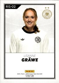 Lisanne Gräwe - Panini DFB-Frauen Team-Set RIS 2025, Nr. RIS-02 – Insert