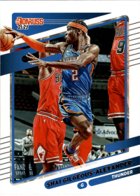Shai Gilgeous-Alexander - Panini Donruss Base Set 2021-22, Nr. 23