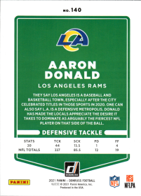 Aaron Donald - Panini Donruss Base Set 2021, Nr. 140
