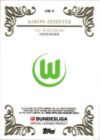 Aaron Zehnter - Topps Chrome Bundesliga Ornaments 2025-26, Nr. OR-9 – Insert
