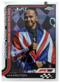 Lewis Hamilton - Topps Chrome Formula 1 Grand Prix Winner 2025, Nr. 104
