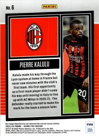 Pierre Kalulu - Panini Score FIFA Base Set 2022-23, Nr. 6