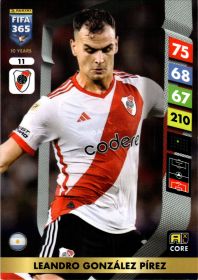 Leandro González Pírez - Panini Adrenalyn XL FIFA 365 Base Set 2025, Nr. 11