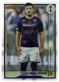 Luka Jović - Topps Merlin Chrome UEFA Club Competitions Base Set 2022-23, Nr. 6