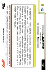 Lewis Hamilton - Topps Chrome Formula 1 On the Move 2025, Nr. 191
