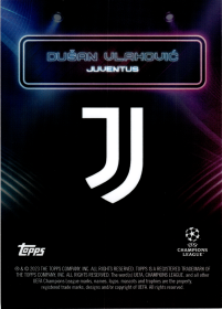 Dušan Vlahović - Topps UEFA Club Competitions Showtime 2023-24