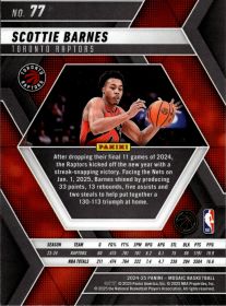 Scottie Barnes - Panini Mosaic Base Set 2024-25, Nr. 77