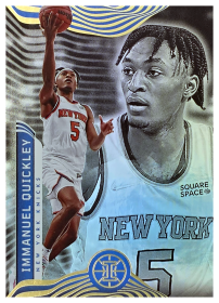 Immanuel Quickley - Panini Illusions Base Set 2021-22, Nr. 12