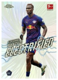Ezechiel Banzuzi - Topps Chrome Bundesliga Electrified 2025-26, Nr. EL-13 – Rookie Card, Insert