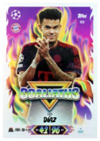 Luis Díaz - Topps Match Attax UEFA Club Competitions Goaliaths 2026-27, Nr. 223