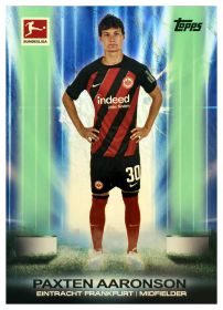 Paxten Aaronson - Topps Bundesliga Jade Edition Ultrabeam 2023-24, Nr. UB-25 – Insert