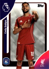 Cody Gakpo - Topps Match Attax Premier League Base Set 2025-26, Nr. 175