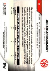 Jonathan Burkardt - Topps Chrome Bundesliga Base Set 2022-23, Nr. 69