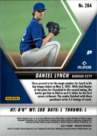 Daniel Lynch - Panini Mosaic Base Set 2021, Nr. 284 – Rookie Card