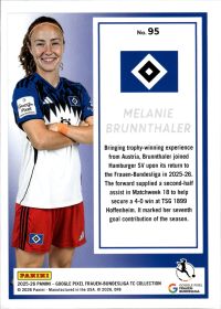 Melanie Brunnthaler - Panini Frauen-Bundesliga TC Collection Base Set 2025-26, Nr. 95